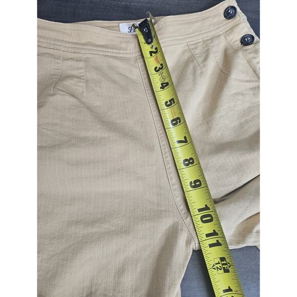 Listicle Side Button Chino Pants Women Size S - Picture 5 of 9